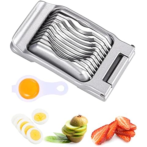 Zawaer Cortador de huevos de acero inoxidable Cover