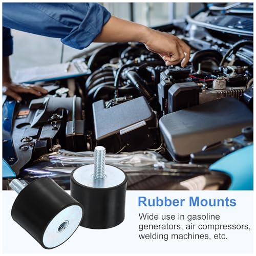 Plots en caoutchouc M10 pour stopper les vibrations du compresseur - 6