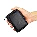 Lacheln Card Holder for Women Men RFID Small Wallets Credit Card Case Money Organizers,20 Slots,Black