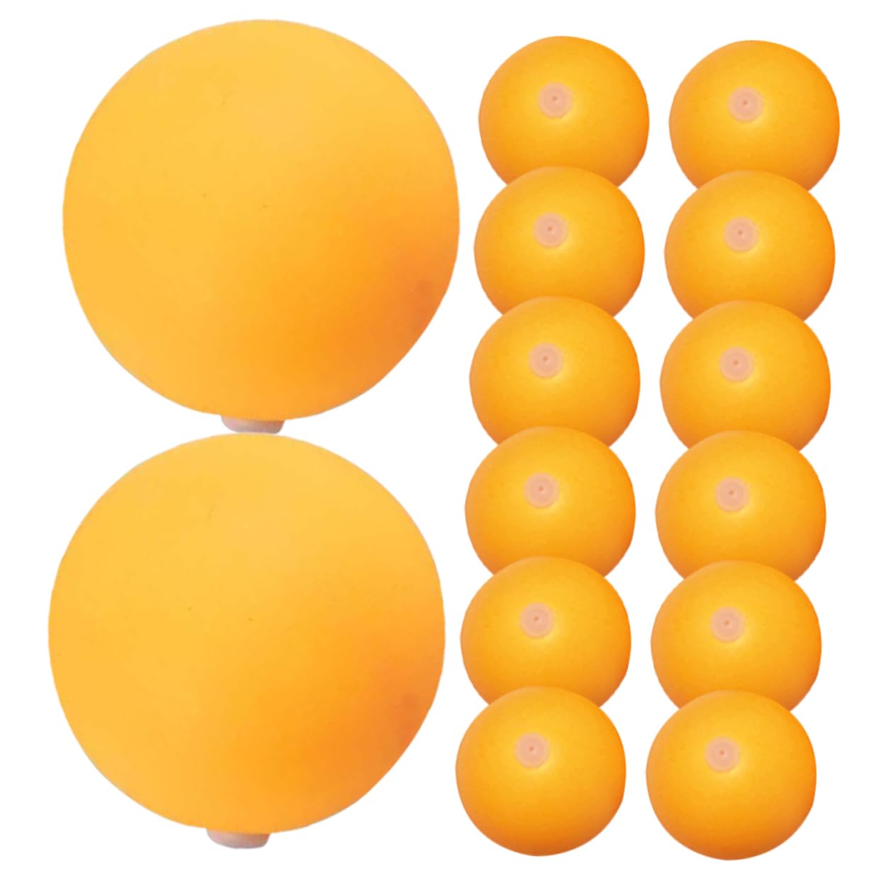 VANZACK 100Pcs Perforated Pingpong Balls for Training Durable Table Tennis Balls for Skill Development for Leisure Games and Parties