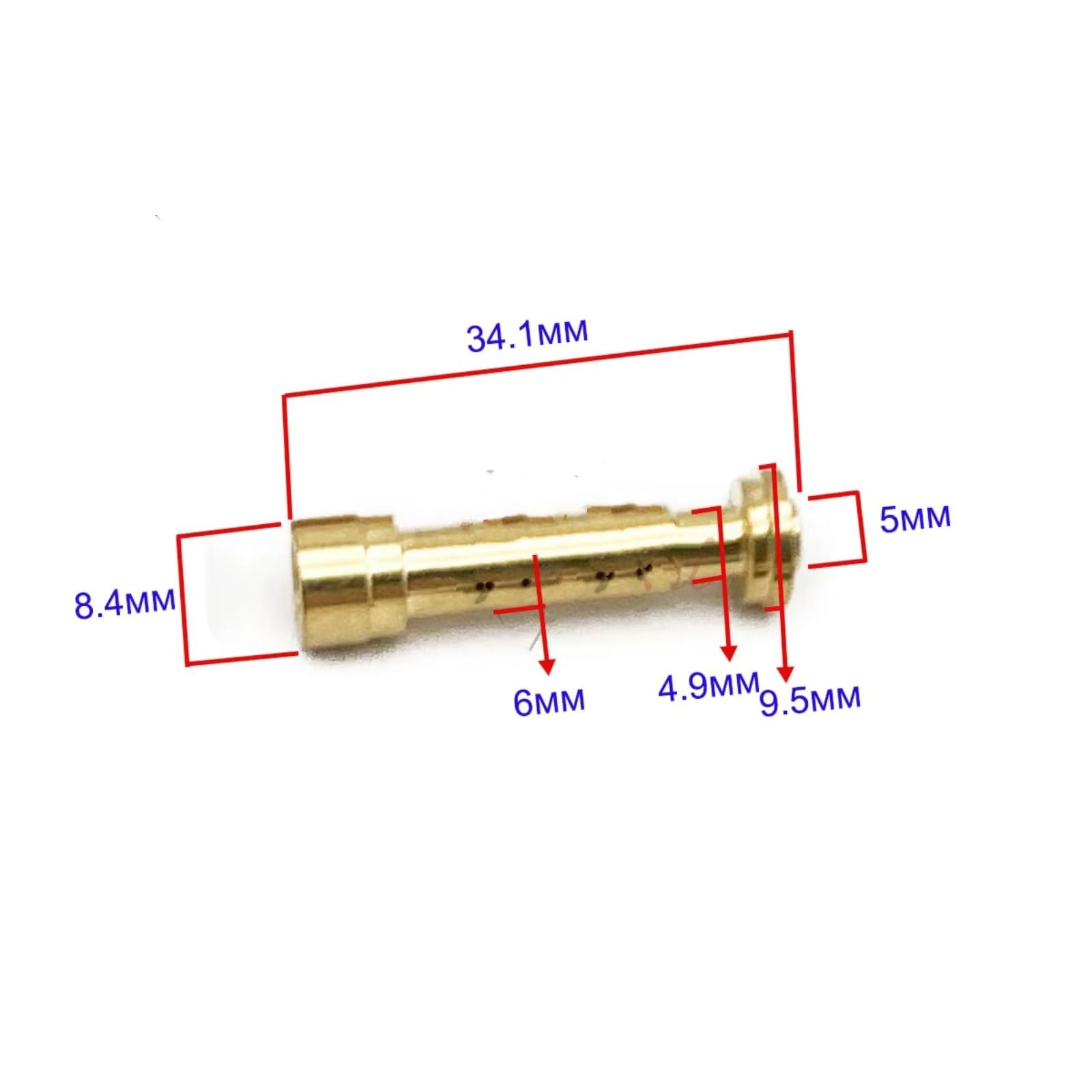 Kit Carburador Compatible Con Yamaha Para DT125RR 1996 1997 1998 1999 Flotador Válvula Aguja Carburador Motocicleta Kit Reconstrucción Asiento Junta Tórica(1set)
