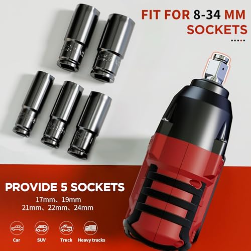 Tvdugim 750N.M Cordless Impact Wrench thumb #4