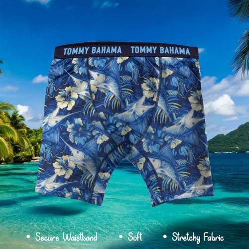 Tommy Bahama Boy's 5-Pack Athletic Compression Shorts - Soft, Tag Free Sports Underwear Multipack for Kids and Toddlers2