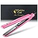 Produktbild Glätteisen Locken und Glätten Haarglätter - 5 Jahre Garantie Haar Styling Gerät mit Ionen Technologie - Hair Straightener Glätteeisen Hairstyler mit Accessories (829 Pink)