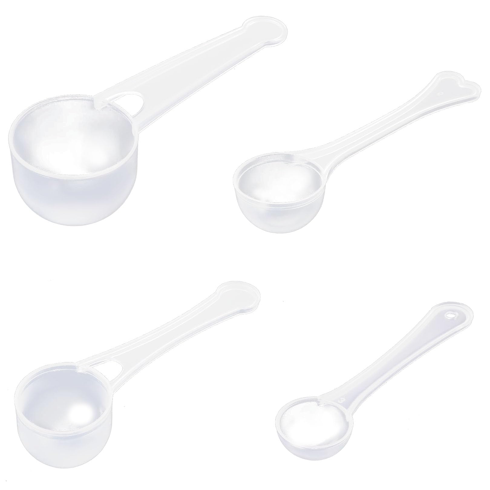 6 Cucchiai Dosatori Da 20g Con Scala - Per Cucina, Proteine In Polvere, Caffè E Cottura - Foto 6