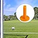 YZZLZH 6pack Nonslip Rubber Golfs Tees Wear-Resisting Heavy Type Flexible Golfs Tees Suitable for Various Skill Levels High Durability