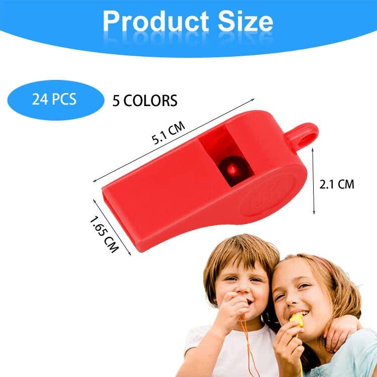 Fischietto Sportivo Con Cordino - Per Arbitri, Allenatori, Emergenze, Colorato E Ad Alta Voce - Foto 8