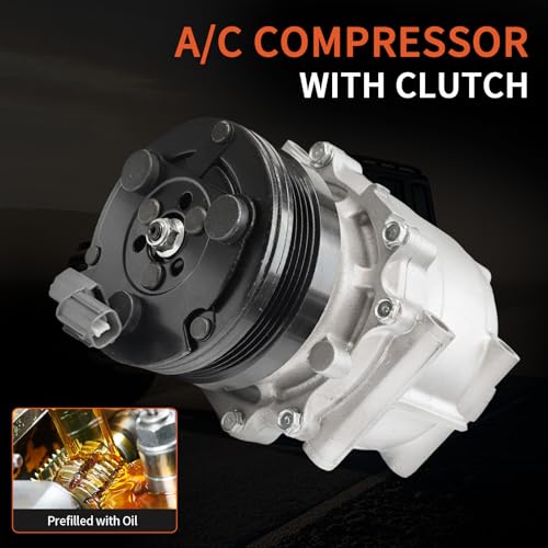 Image of AC Compressor with Clutch Fit for Honda Civic 1994‑2000,CO3057AC