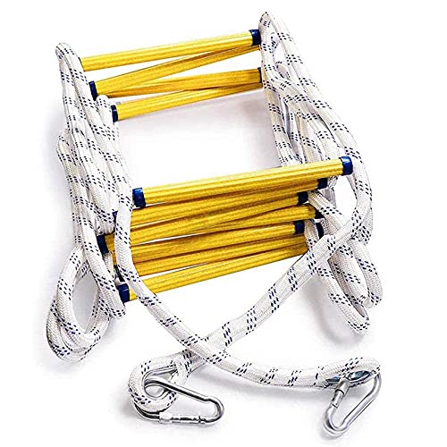 Échelle de corde pour évacuation d'urgence de balcon 8M