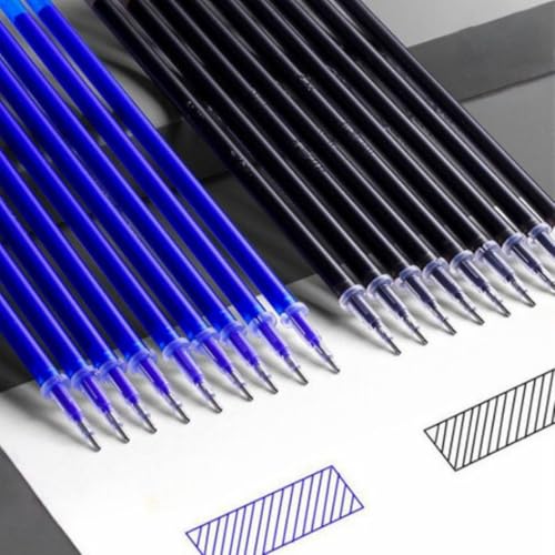 Caneta que escreve e Apaga com Borracha e Ferro de Passar Fantasminha Kit ( 1 caneta azul+ 10 refil,