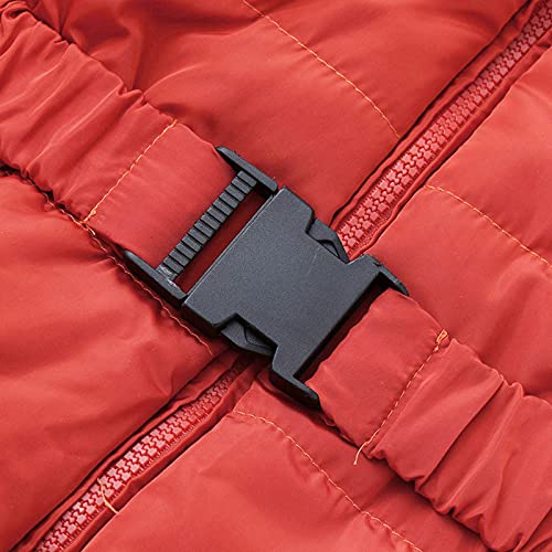 Baby Boys Girls Snowsuit Full Zip Up Sherpa Lined One Piece Hooded Jumpsuit Baby Thick Down Romper Puffer Ski Suit Outerwear4