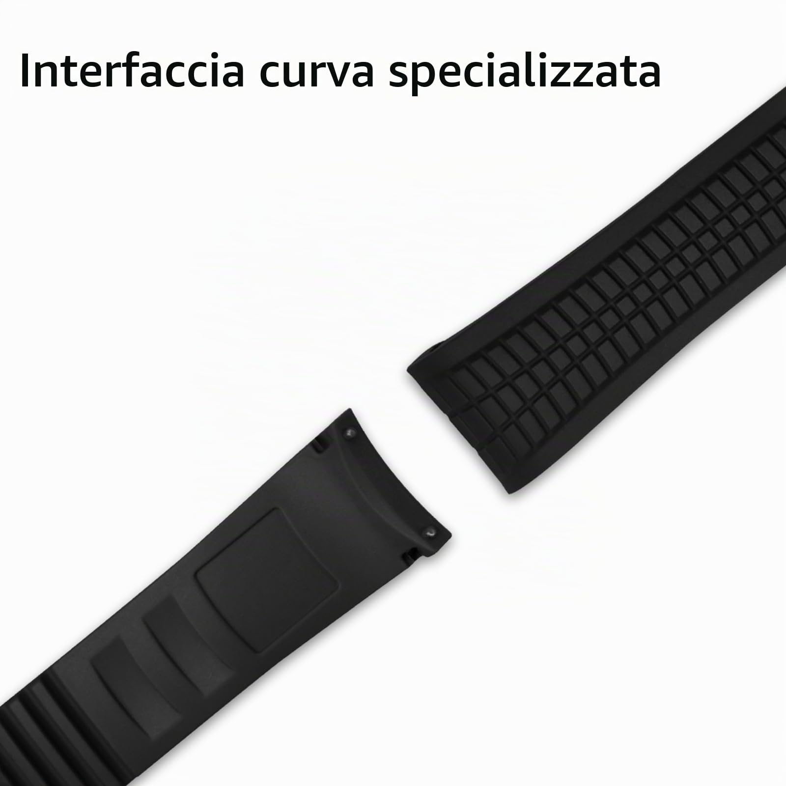 21mm Cinturino in Gomma per Orologi per Patek Philippe Aquanaut 5167A 5164A Cinturini per Orologio in Silicone Ricambio Accessori