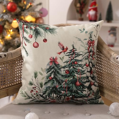 Dfxszchristmaspillowcovers18x18inchsetof2christmastreedecorativethrowpillowswinterchristmasdecorforhomecouchth35b18  Urban Country Home Decor Dfxsz christmas pillow covers 18×18 inch set of 2 christmas tree decorative throw pillows winter christmas decor for home couch th 35b18  urban country home decor