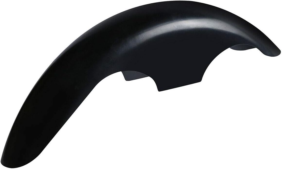 Green-L 23" Wrap Front Fender For Harley Touring Bagger - Unpainted Steel, Fits 1997-2013 Models - View #11