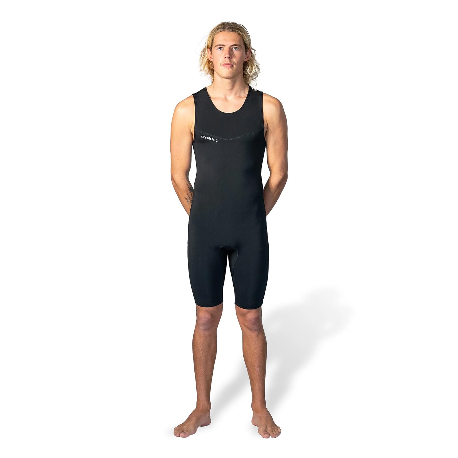 Gyroll Primus 2MM Short John-Black-S