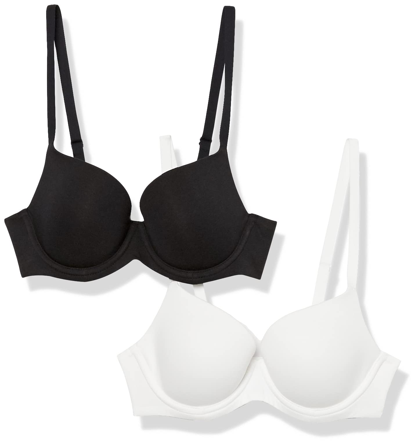 Amazon Essentials Damen BH mit voller Abdeckung, 2er-Pack