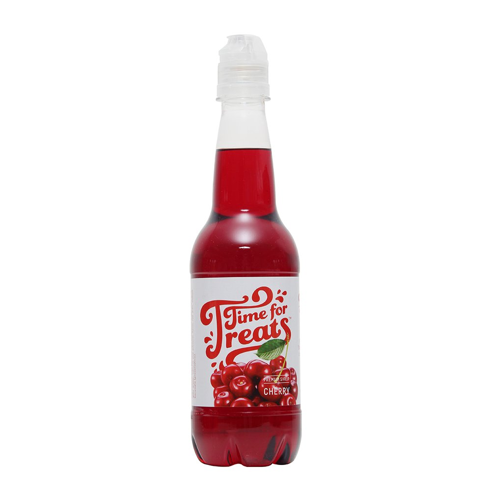 Time for TreatsVKP1185 Cherry Snow Cone Syrup,Cherry Red,Small