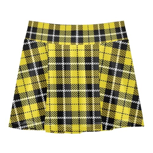 Aflyko Girls Skorts 2-in-1 Tennis Skirts with Built-in Shorts2