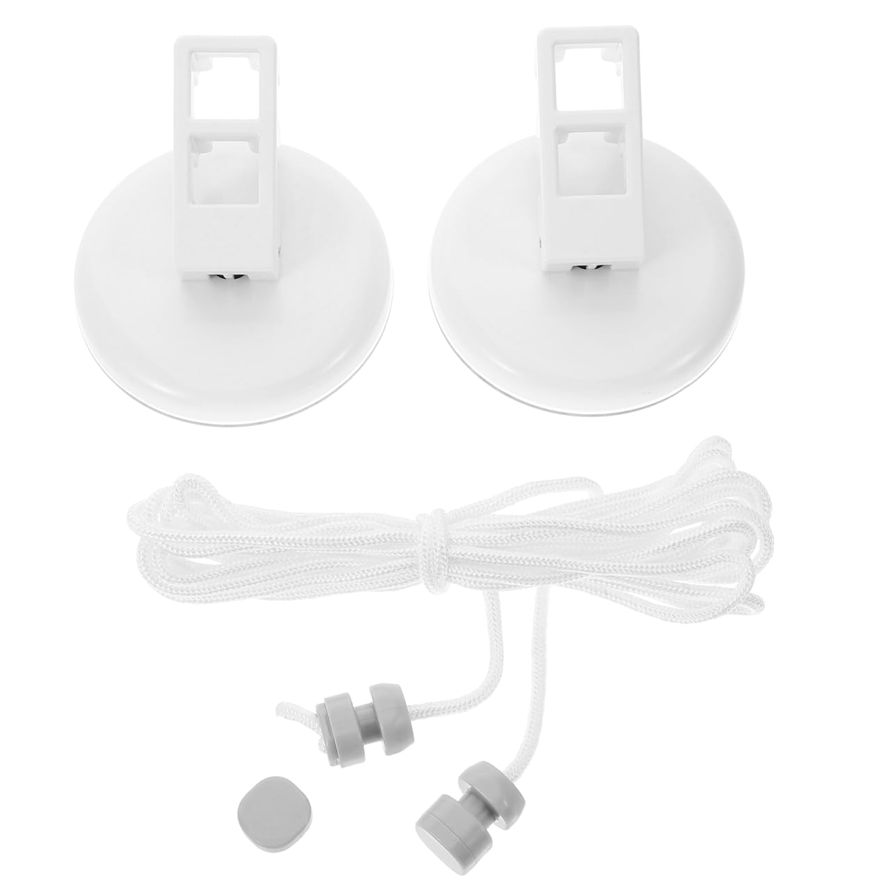 Garneck 5m Portable Clothesline Set with Suction Cups: Retractable PVC Clothes Line Easy-to-Hang for Travel Outdoor Laundry Rope for Camping Indoor Hotels Rvs