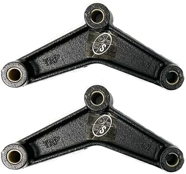 SOUTHWEST WHEEL 2-Pack Trailer Leaf Spring Equalizer w/ 9/16" Nylon Bushings