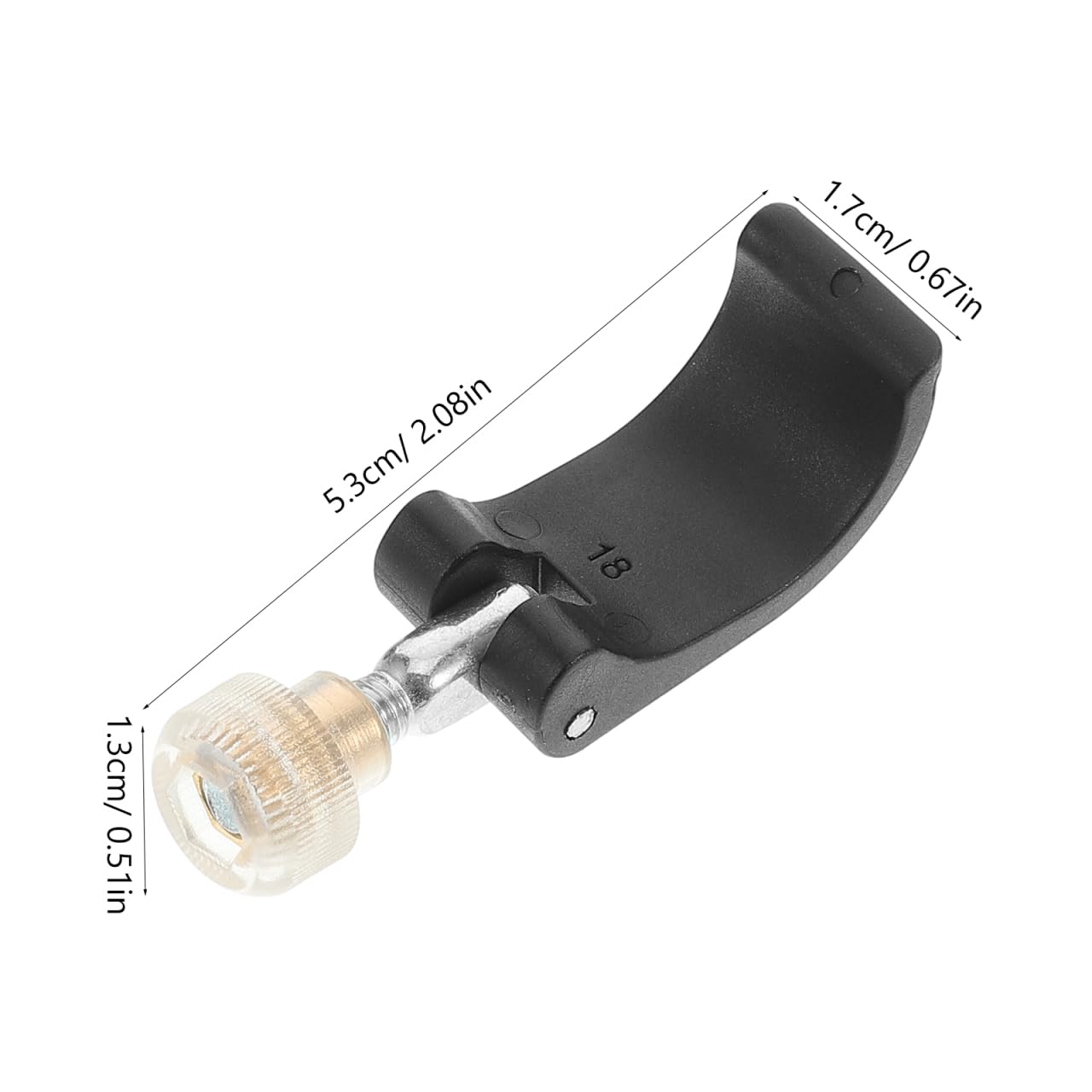 GOOHOCHY 2sets Trekking Pole Fastener Clip External Lock Accessories Walking Pole Fixing Buckle Easy Installation for Hiking Walking Sticks Climbing