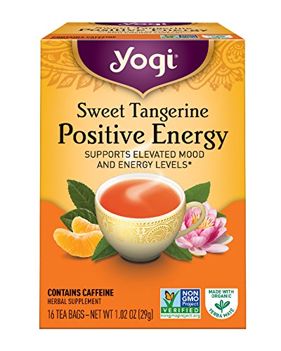Yogi Tea Sweet Tangerine Positive Energy, 16 ct