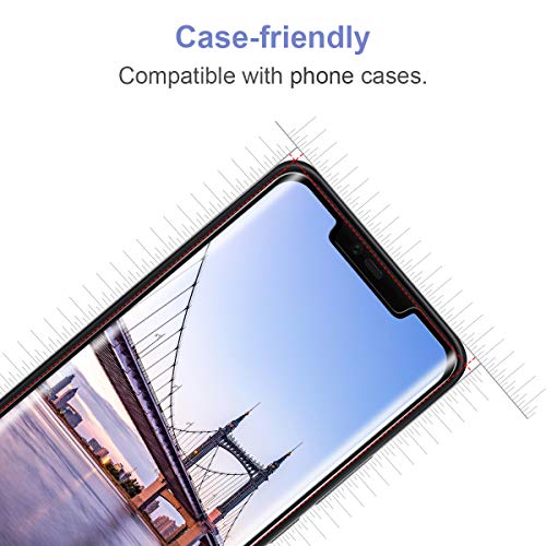 CRXOOX 2-Pezzi Vetro Temperato per Huawei Mate 20