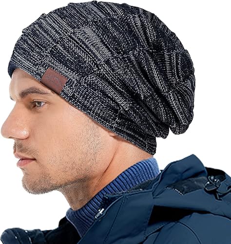Image of DENIMHOLIC Winter Cap for Men, Beanie Cap for man,Winter Cap for Women, Woolen Cap for Women, Woolen Cap for Men