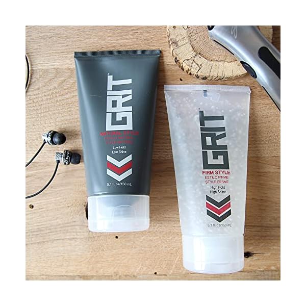 GREAT CLIPS GRIT Natural Style, 5.1oz | Low Hold, Low Shine Hair Styling Cream | Adds Slight Texture & Definition