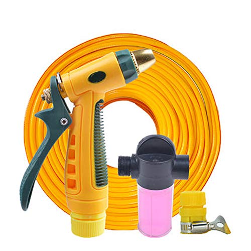 Preisvergleich Produktbild gartenschlauch gardena,gartenschlauch anschluss,gartenschlauch 1 / 2 zoll,gartenschlauchverbinder,Mehrweg,... mit Handbrause,Flexibler flexibler Wasserschlauch,Knickfest,Flexschlauch flexibel knickfest