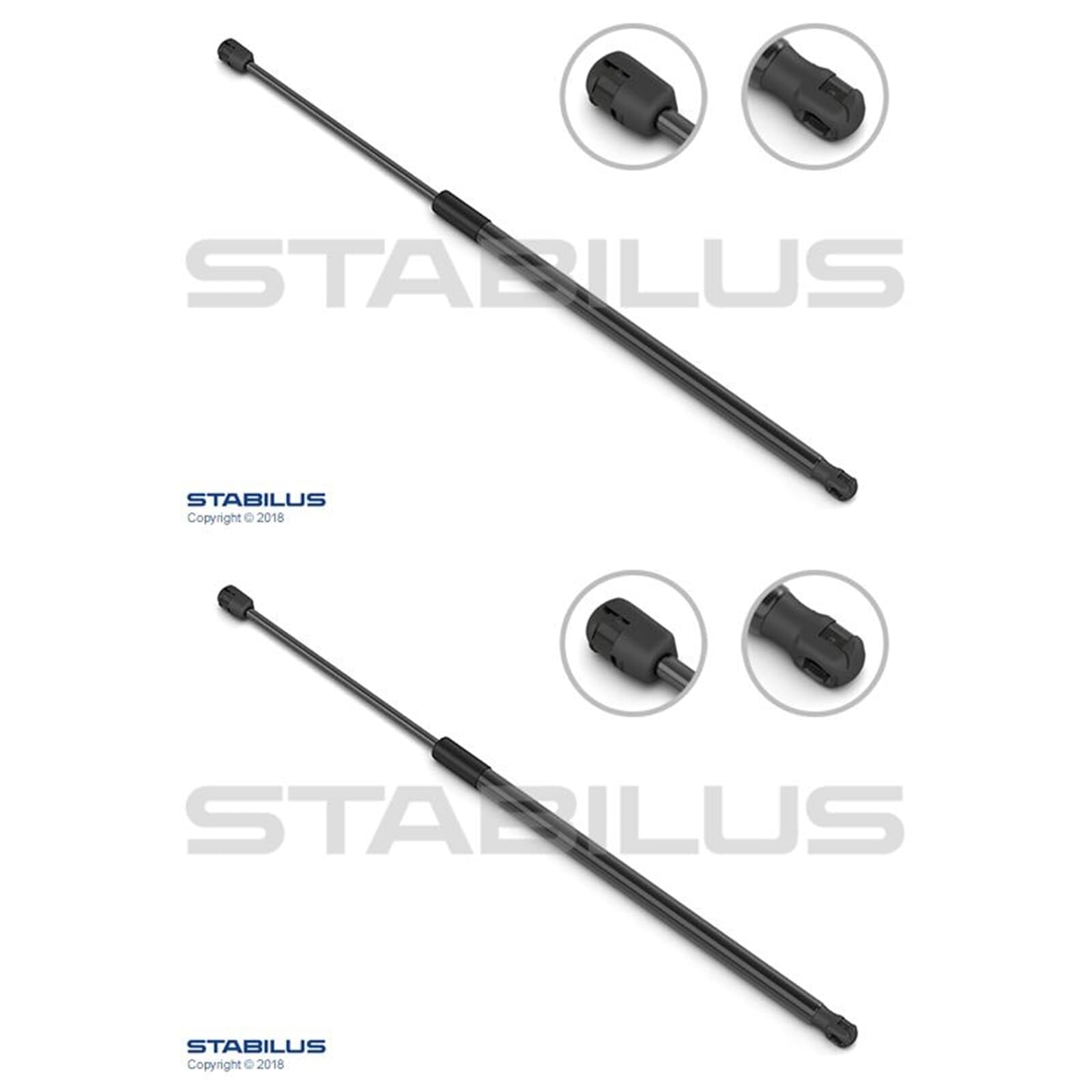 2x Stabilus Gasfedern Motorhauben-Lifter | 2x 032536 passend für CLS E-Klasse