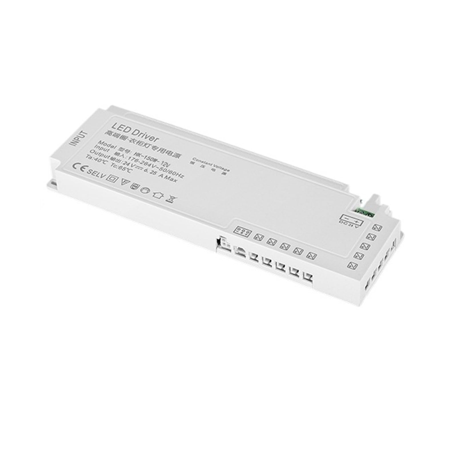 Éclairage pour armoire à vin avec transformateur 12V pour lumière automatique