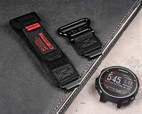Image of SMITHA Compatible with Garmin Forerunner 235, Rugged Replacement Watch Band Strap Wristband for 220 /230 /235 /620 /630 /735XT /235 Lite Smart Watch for Women Men