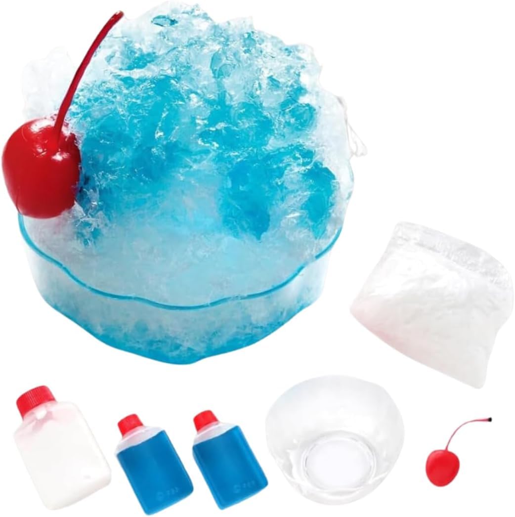 Ganso Foods Sample Shop (Official) DIY Food Sample Kit, Sanpurun, Shaved Ice, Vol.2, Blue Hawaii Replica Food, Handmade, DIY Freely Craft : Toys & Games