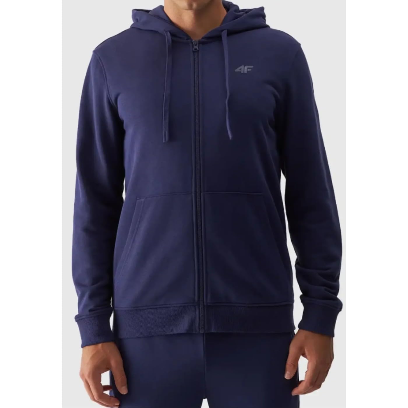 Bluza rozpinana męska 4F M1466 regular fit granatowa rozm. L