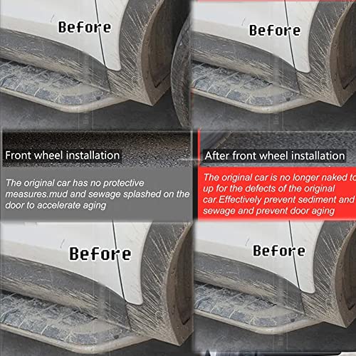Image of MudGuards Fender Compatible with CRV 2023 4PCS MudFlaps Front Rear Car Accessories Set.