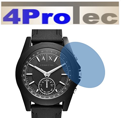 Preisvergleich Produktbild 4ProTec I 2X GEHÄRTETE ANTIREFLEX matt Schutzfolie für Armani Exchange Hybrid Bildschirmschutzfolie
