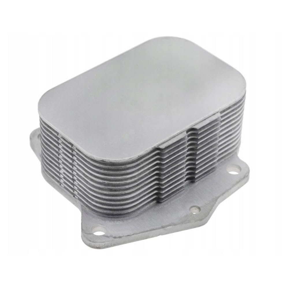 Radiatore olio motore scambiatore compatibile con codici 1103.K0 1660073J00 adatto a C3 I 1.4 HDi 68cv compatibile con Fiesta Mk6 1.4 TDCi 70cv e altre