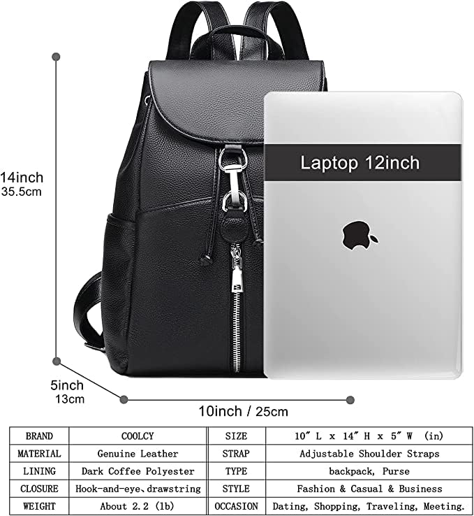 Image of Women High Qulity Multipurpose Backpack Handbag Purse, Travel Backpack Shoulder Bag for Ladies,Girls,Unisex