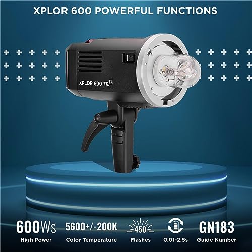 Flashpoint XPLOR 600 HSS TTL Battery-Powered Monolight with