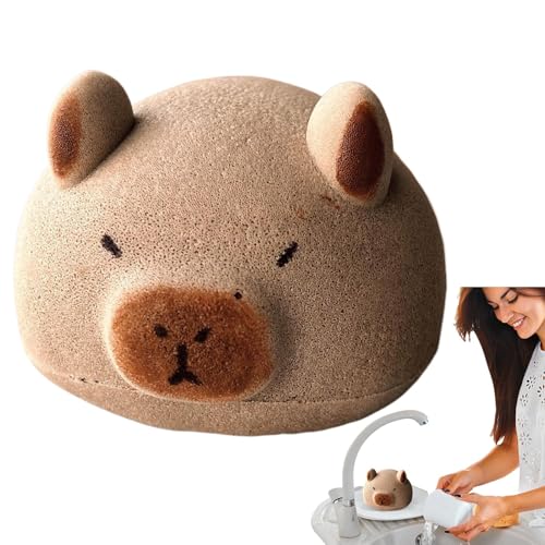 Capybara Spugna per il trattamento del corpo della doccia - Bañadora Spugna per donne ragazze Capybara Bagno,