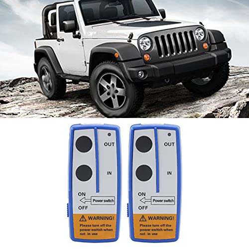 Wireless Winch Remote Control Kit, Akozon 12V 50ft Handset Switch Remote Controller Hand-Hold Forward Reverse Console for Truck ATV - Image 4