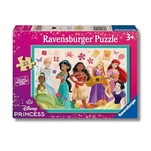 Ravensburger - Puzzle: Princesas de Disney, Puzzles Niños 3 Años o Más, Rompecabezas, Puzzle de...