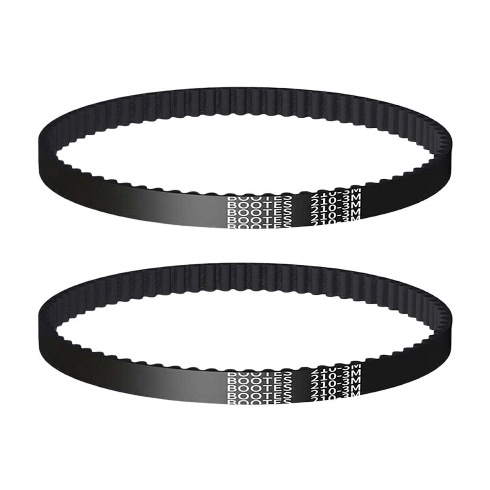 Msioytog 2 / 4Pcs Vacuum Belt Rubber Cleaners Belts for 3M210 Floor Cleaning Robots Accessory Cleaners Maintenance