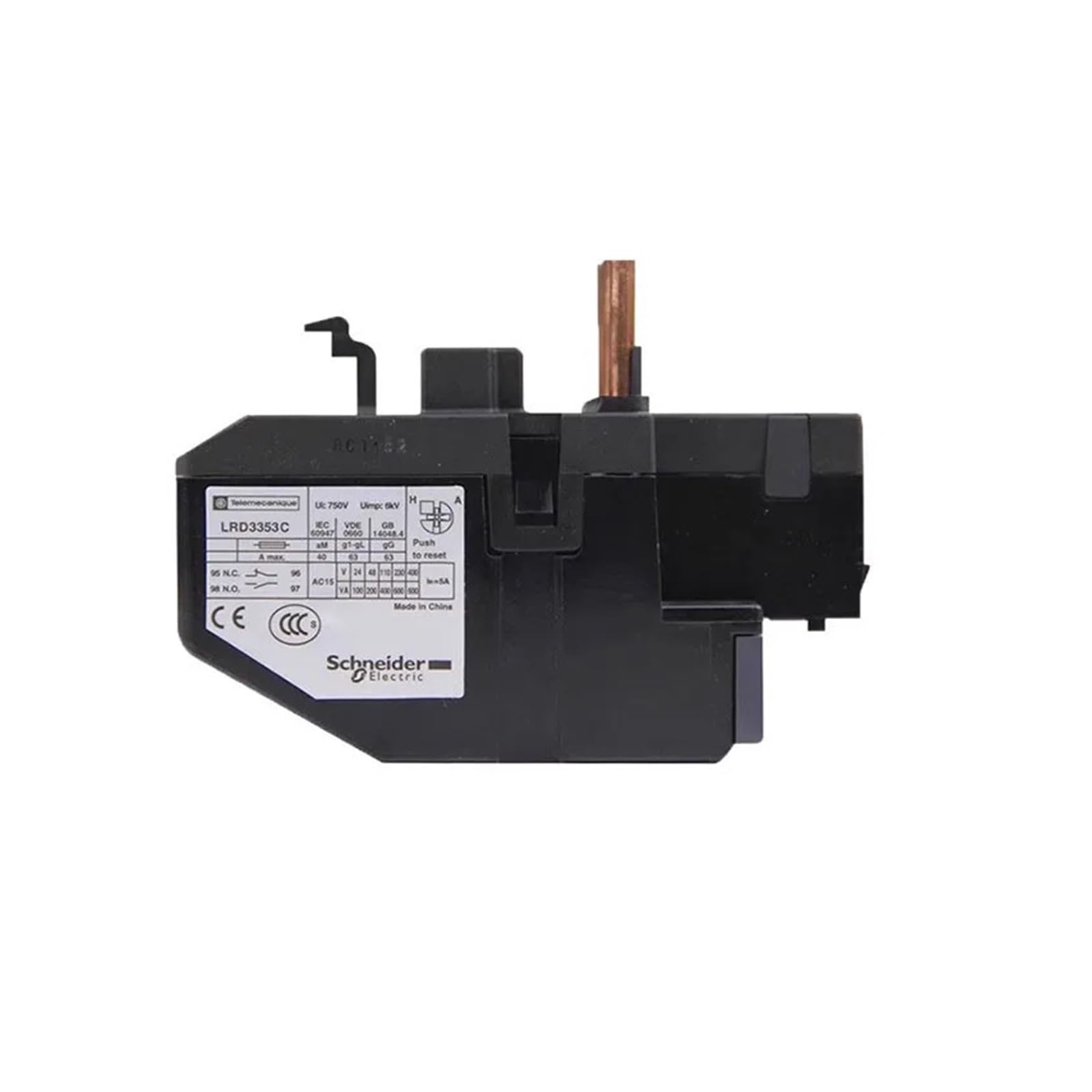 Componenti Elettrici Industriali Relè Termico Sovraccarico LRD16C - Foto 6