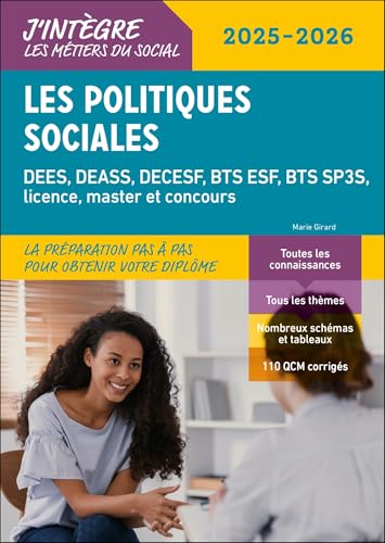Les politiques sociales 2025-2026: DEES, DEASS, DECESF, BTS ESF, ...