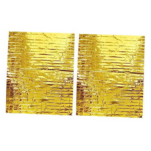 NAMOARLY Emergency Blanket Aluminum Foil Outdoor Waterproof Thermal Survival Carpet