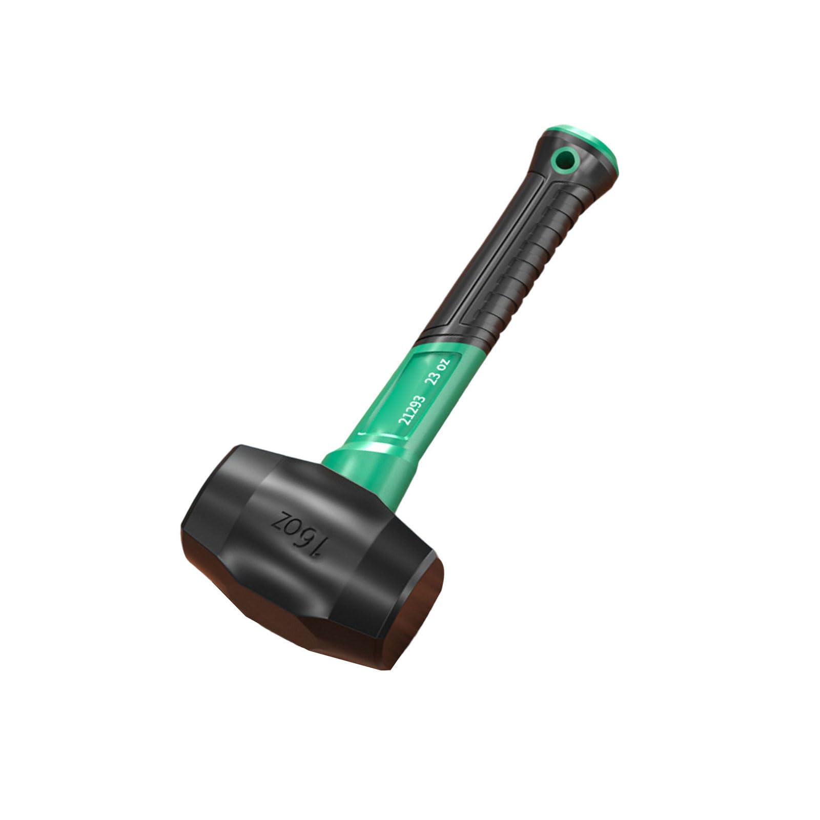 Rgybao Model 500 Reinforced Industrial Rubber Mallets Absorbs Vibrations Minimizes Strain Perfect For Masonry Woodworking And Renovation Construction Rubber Hammer