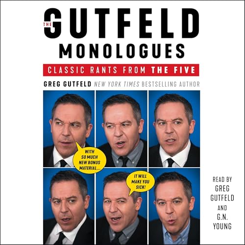 The Gutfeld Monologues Audiolibro Por Greg Gutfeld arte de portada