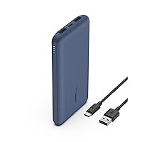 Belkin Batteria esterna portatile da 10000mAh, caricabatteria USB